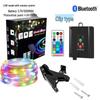 Солнечные Bluetooth RGB гирлянды на медной проволоке