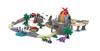 Hape Dinosaur Rail Deluxe Set для детей от 3 лет и старше, набор деревянных рельс, игрушка E3795