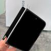 IPhone 18 Duo Foldable Phone Case With 360 Rotating Stand Magnetic Mid-Hinge Full-Body Leather Cover Anti-Drop Protection