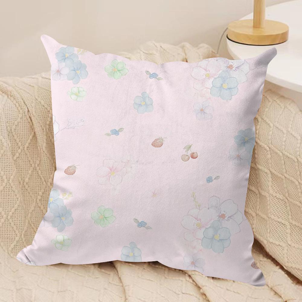 Summer Berries DDjerf Cushion Cover Soft Plush Fabric DoubleSided Printed Cushion Covers for All Seasons Modern HomeDecor Gift