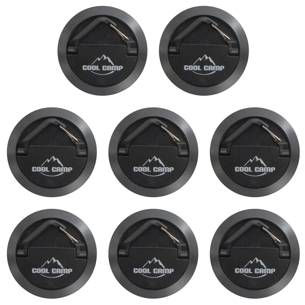 1-10pcs Camping Tent Hook Strong Magnetic Snap Clip Lock Buckle Outdoor Tent Canopy Hanging Buckle Hook Travel Outdoor Tools