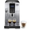 Automatic Espresso Machine with Grinder - DELONGHI - DINAMICA ECAM 350.35.SB - 4-recipe Display - Silver
