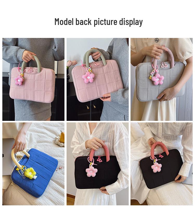 Сумка для ноутбука в корейском стиле: Женская сумка-тоут для офиса и поездок для планшетов и iPad