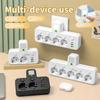 Wall Mounted Wall Power Socket Type-C Ports Power Strip Outlet Electrical Socket  Home Offices