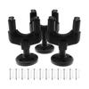 3pcs Electric Guitar Hanger Easy Install Guitars Holder Stand Wall Mount Rack for All Size Guitar