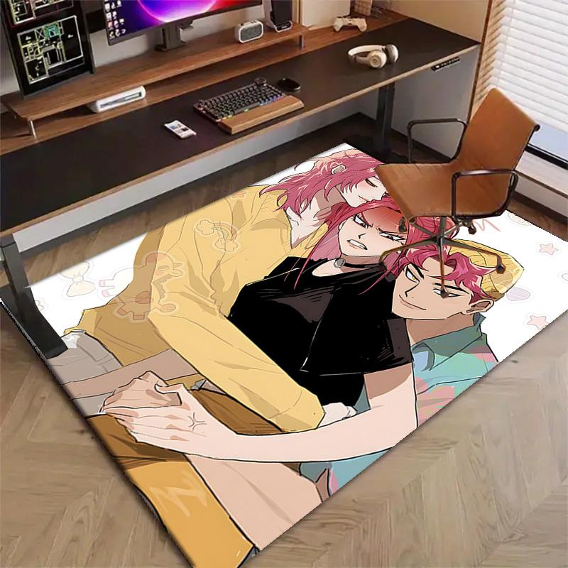 1pc KPop Demon Hunters27 Design Printed Area Rug Carpet for Bedroom Living Room Home Decor Rugs Mat Non Slip Mat Rug for Bedside