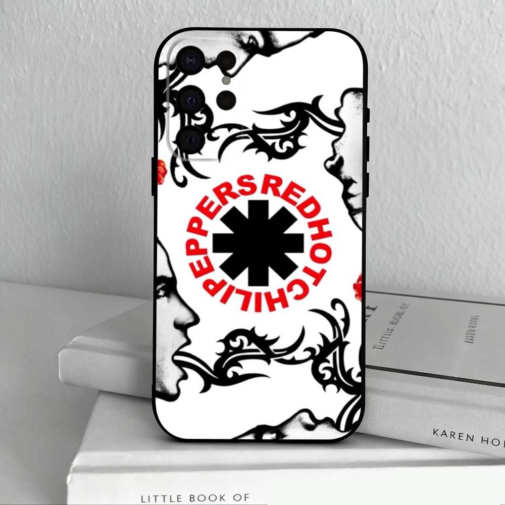 U-Unforgettable Red Hot Chili P-Peppers Bnd Phone Case For Samsung S25,S24,S21,S22,S23,S30,Ultra,S20,Plus,Others Soft Black Case