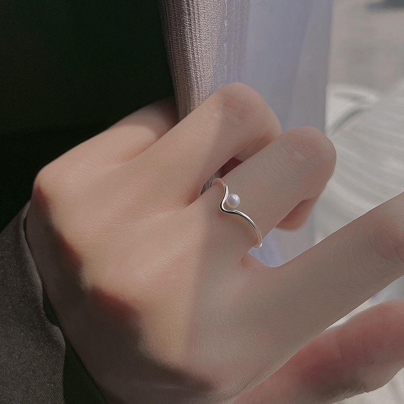 2023 Модное роскошное женское простое кольцо на указательный палец - уникальный дизайн для девушки