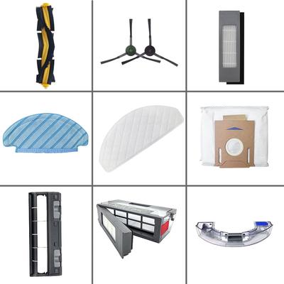 Мешок для пыли, основная/боковая щетка для робота-пылесоса ECOVACS DEEBOT OZMO T8/T8 AIVI, фильтр, одноразовая ткань для швабры, деталь DLX11-22