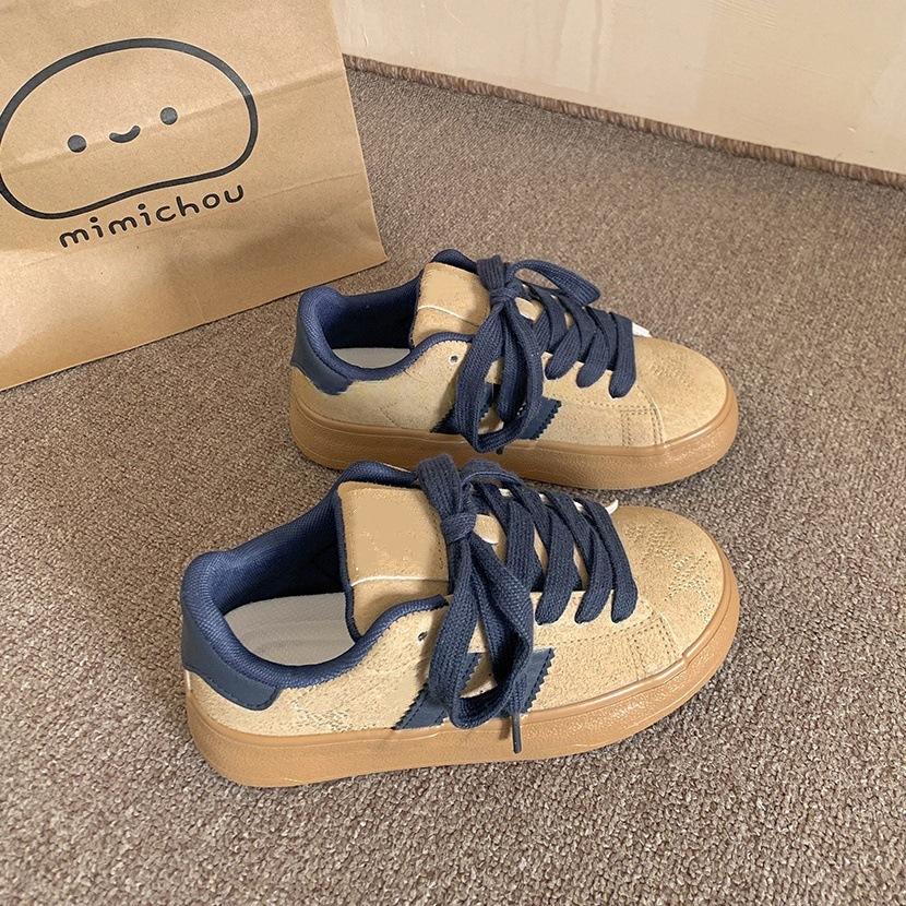 Летние дышащие кеды женские новые повседневные универсальные парусиновые студенческие спортивные на платформе ретро маленькие белые кеды