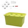Indoor 6 Holes Hydroponic System Soilless Cultivation Plant Nursery Box Grow Kit