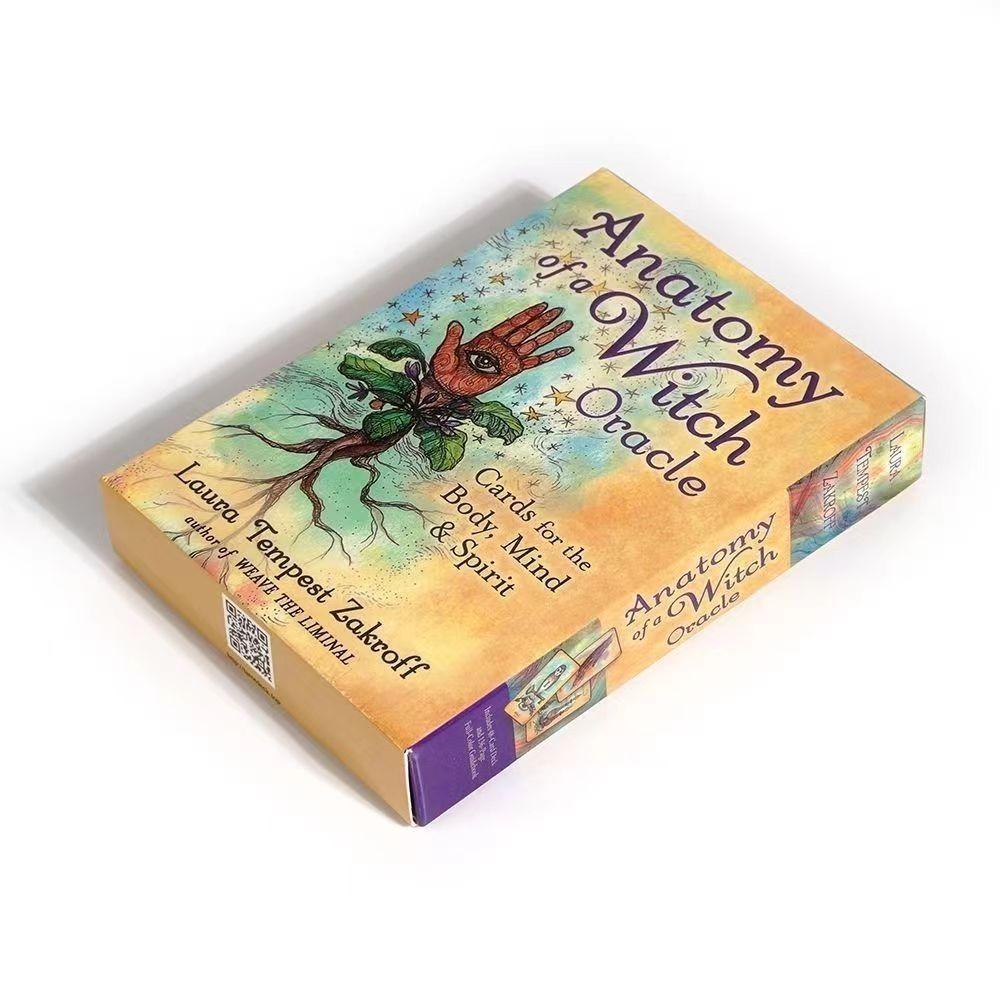 11*6,5 см Анатомия ведьмы-оракула Потрясающий оракул на 48 карт