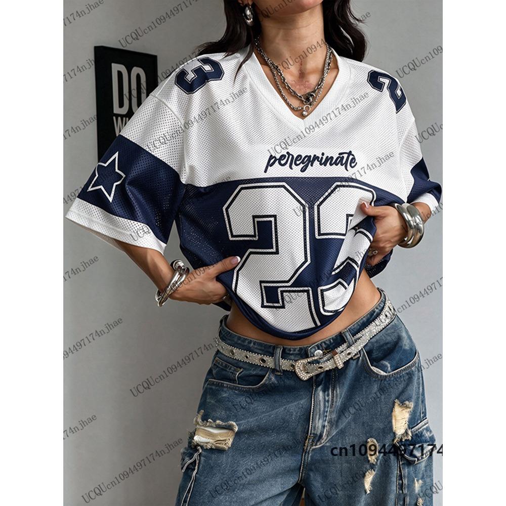 2026 Summer New No.23 Print T-shirt For Women