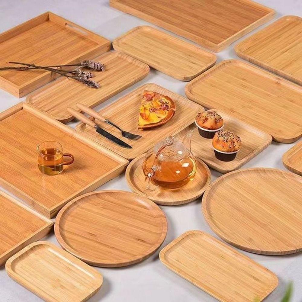 Pallet Household Tableware Fruit Plate Candy Holder Serving Tray Tea Tray Dessert Dinner Plate