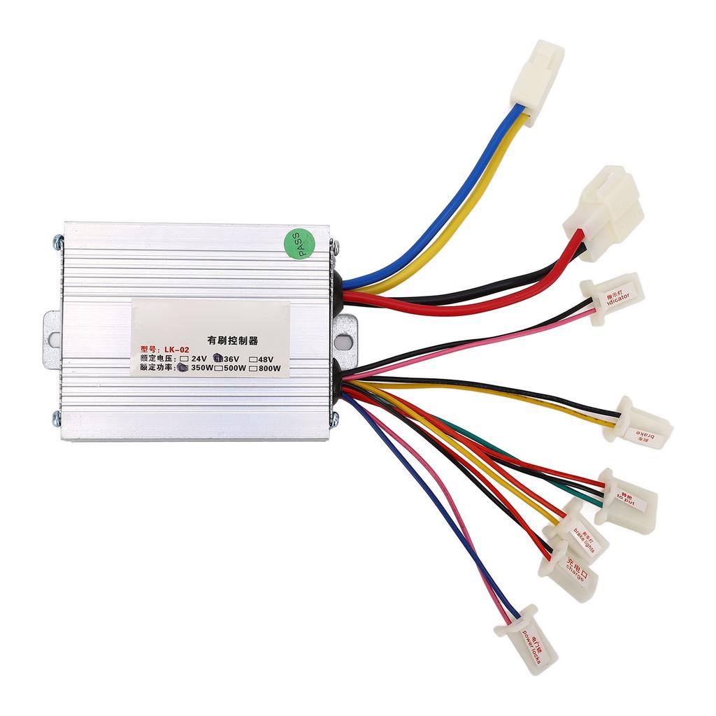 Комплект контроллера электрического трехколесного велосипеда, педальный акселератор, литиевая батарея, комплект для переоборудования электрического трехколесного велосипеда 36 В 350 Вт