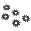 5 шт. 428 10T передняя звездочка 12x17 мм внутренний диаметр 10 зубьев стальная звездочка для цепи 428