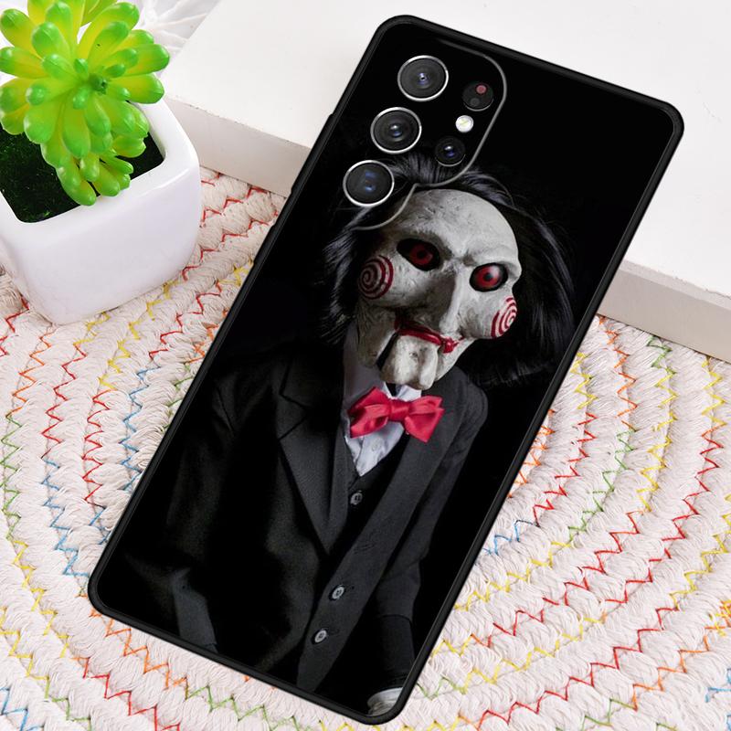 Чехол из ТПУ для телефона с рисунком куклы-пилы для Samsung Galaxy note 10 pro S26 S25 S24 S23 S22 Ultra Plus S21 FE S20 Ударопрочный чехол