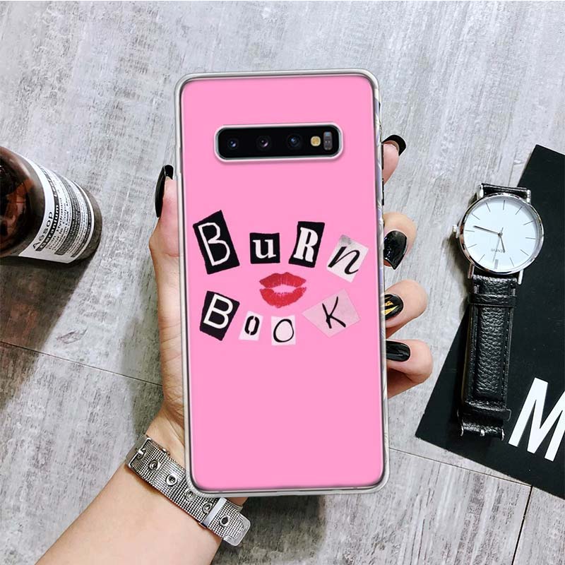 Mean Girls Burn Book Phone Case For Samsung Galaxy S26 S25 Edge S24 S23 FE S22 Ultra S21 Plus S20 + Fundas Cover Coque Galaxy S2