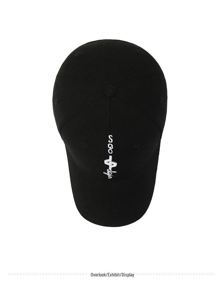 Трендовая хлопковая бейсболка с козырьком-утконосом и вышитым буквенным дизайном на все сезоны