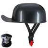 Cross Border Harley Helmet Retro Motorcycle Riding Half Helmet Men's And Women's Baseball Cap Helmet Pedal Scoop Helmet Duck Tongue Helmet