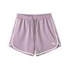 Comprehensive Training Series Running Ice Silk Fitness Solid Color Training Shorts Women Shorts Dusty-Purple 962227302-3