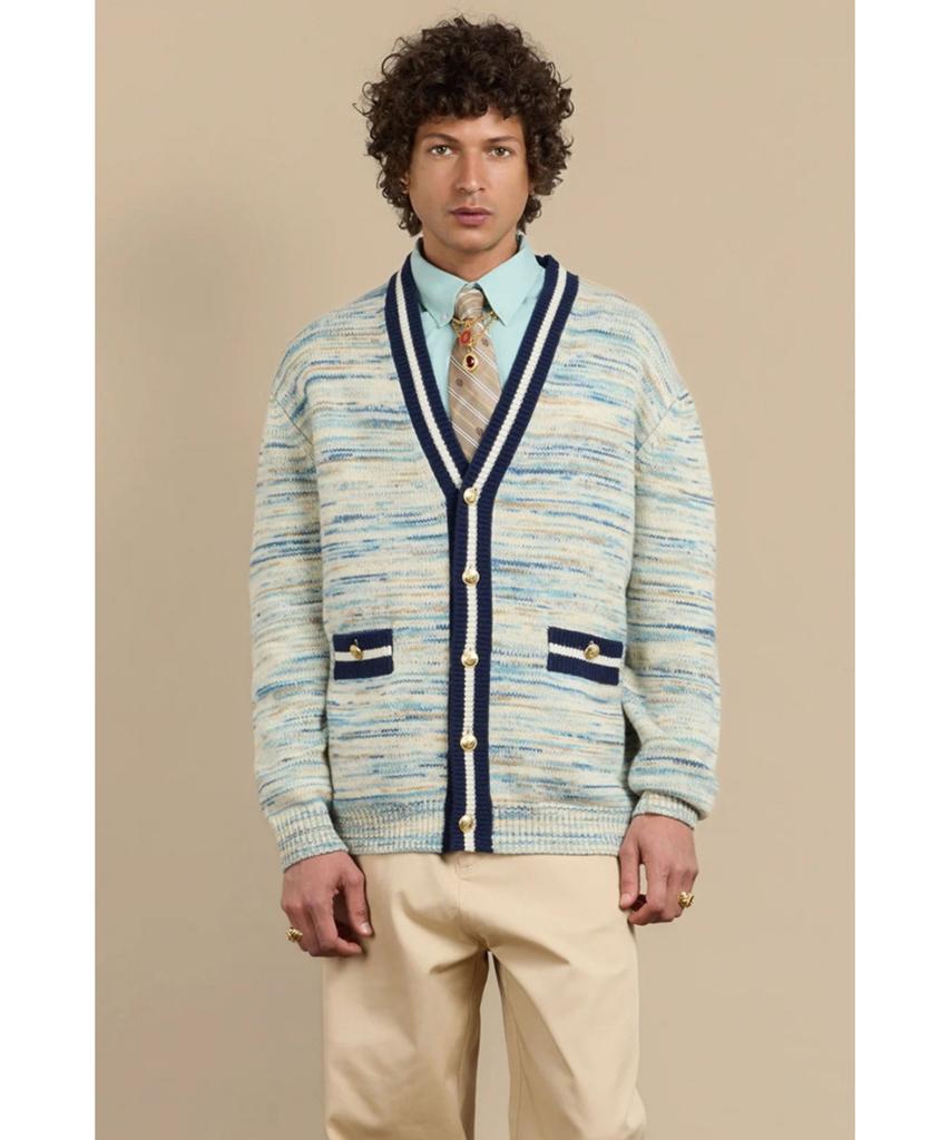 Drole De Monsieur Le Cardigan Mouline D0Wcw25227Otx