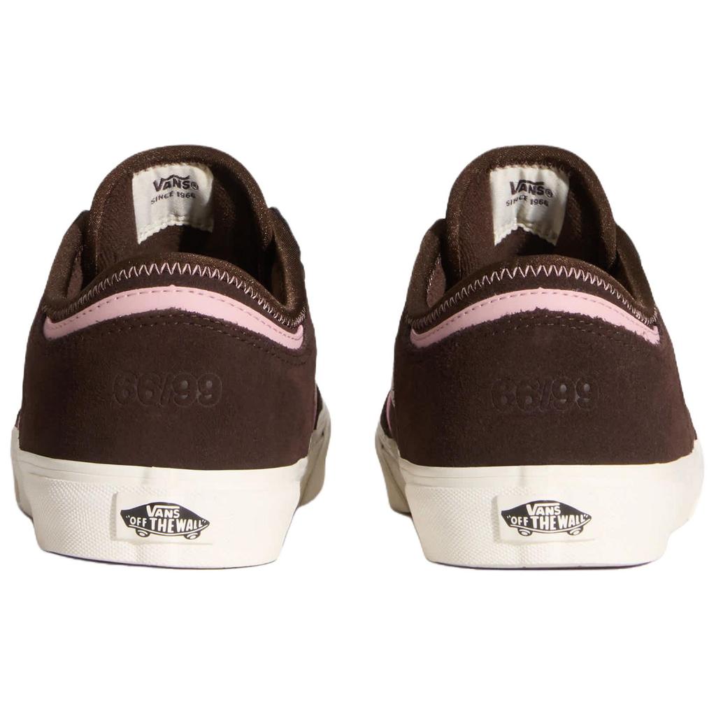 Vans Rowley Classic Удобная посадка Скейт-обувь Унисекс Кроссовки Шоколадно-коричневый VN000SF43N1