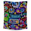 Cool Gamepad Pattern High Definition Digital Printing Blanket Person Gift Blanket Office Blanket