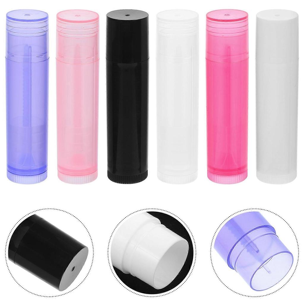 Lip Gloss Bottles Lipstick Tubes for Travel 60Pcs Refillable Lip Balm Tubes