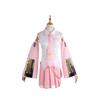 Elf Forest Hatsune Miku Sakura Miku Cosplay Costume, Pink Uniform, Cute JK Skirt, Hair Accessory, Perfect for Photoshoots, Cosplay Costume, CosplayL