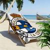Deportivo poster Beach Towel, Large Soft Quick Dry Towel for Beach Camping Swimming