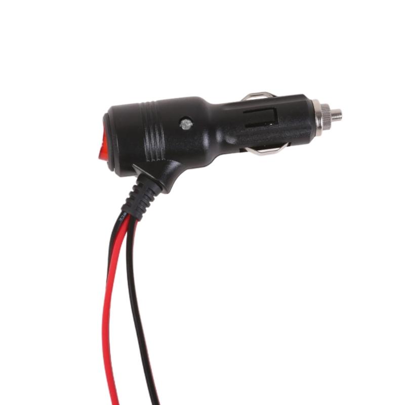 12 В-24 В автомобильный прикуриватель разветвитель адаптер кабель шнур с кнопкой переключения питания 1 штекер на 2/4/3 гнездо