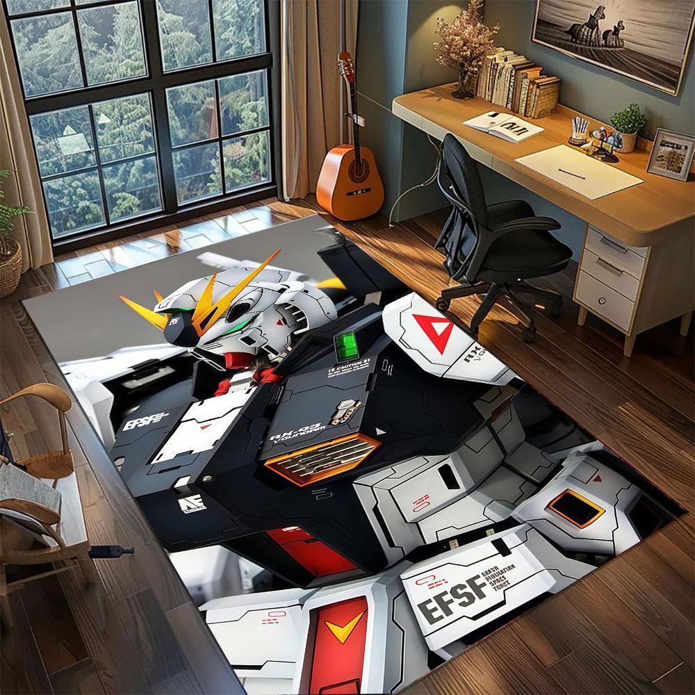 Ковер Gundam Wing для гостиной, спальни, домашнего декора, крутой коврик из фильма, игровой коврик для пола