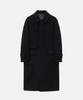 Draw Fit [Oh Jung-Kyu X Draw Fit] Consize Wool Wonder Balmacaan Coat [Black]