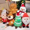 Unique Customizable Plush Christmas Dolls Santa Snowman And Grandma In Various Sizes For Seasonal Cheer