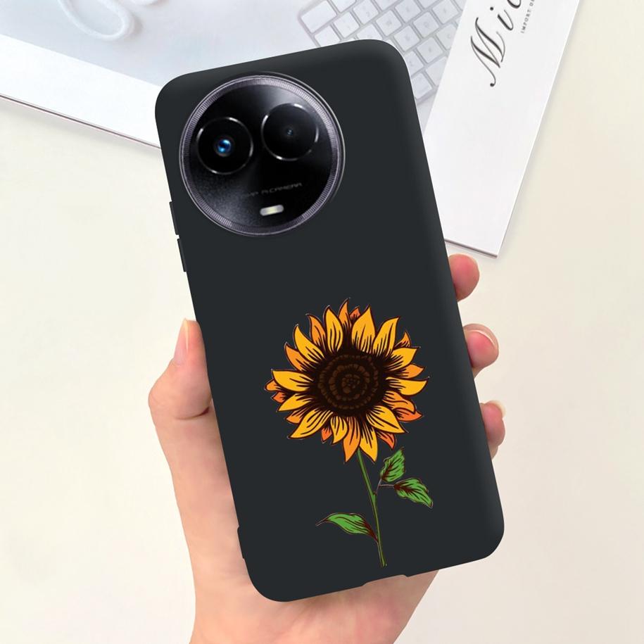 Ударопрочный Чехол Для Realme 11 5G / Realme 11X Чехол На Телефон Модный Девушки Мягкий Силикон Funda Для Realme11 11 X 2023 RMX3785 Coque
