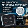 4 в 1 Автомобильный приборный узел Многофункциональный автомобильный указатель уровня топлива Датчик давления масла Вода
