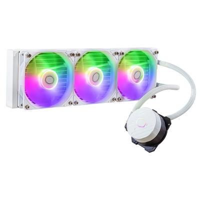 Cooler Master MasterLiquid 360L Core ARGB Белый Совместимый с LGA1700/AM5 360мм Радиатор Простая Система Водяного Охлаждения Кулер для ЦП MLW-D36M-A18PZ-RW FN1930