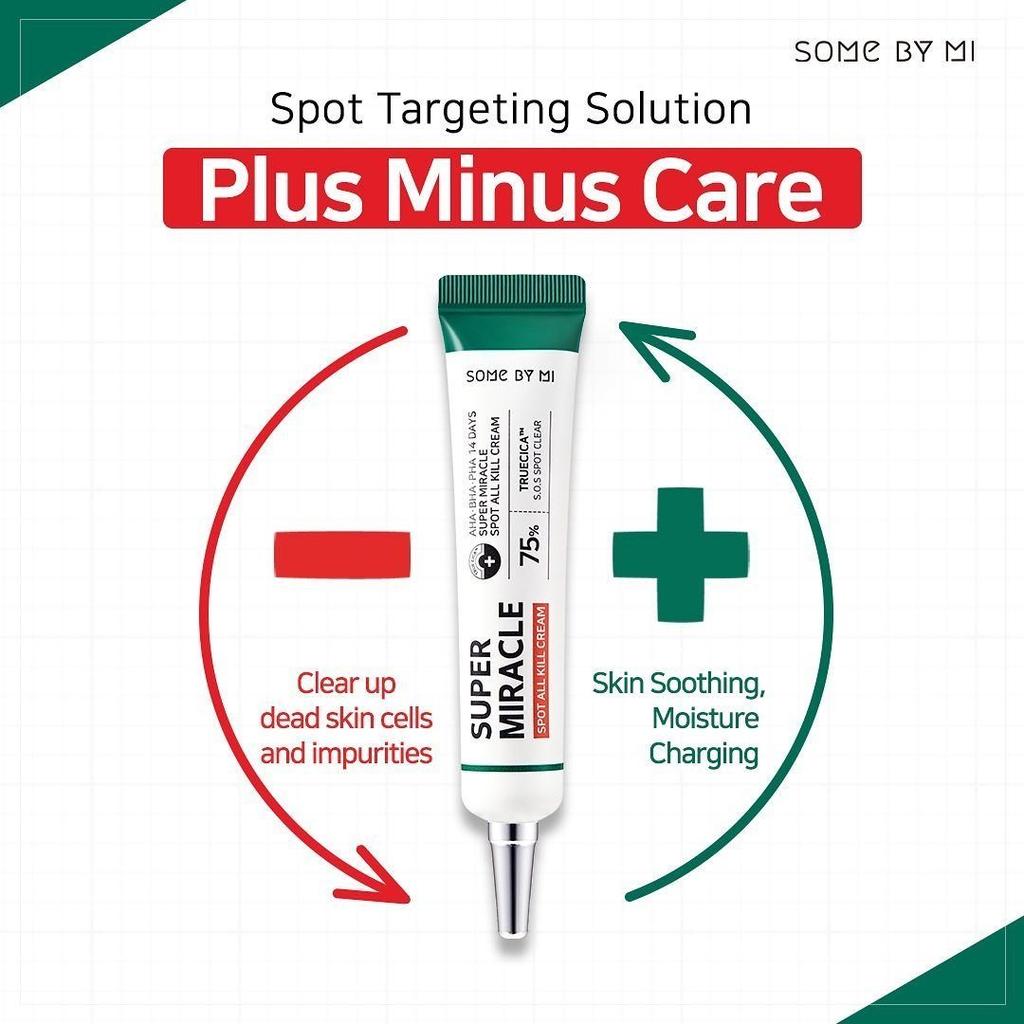 SOME BY MI AHA.BHA.PHA 14-дневный крем Super Miracle Spot All Kill Cream 30 мл