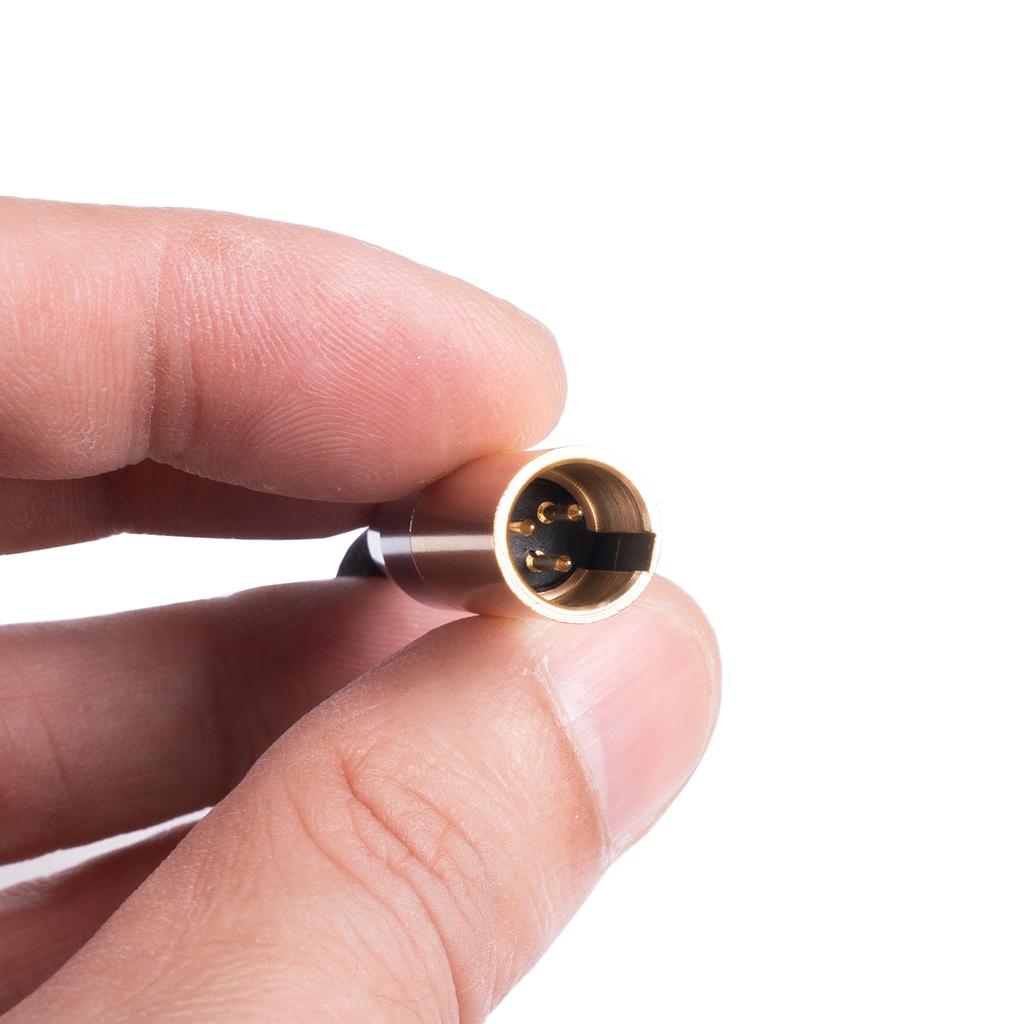 Кабель 3,5 мм на Mini XLR 1/8 дюйма Стерео на 3-контактный Mini XLR Папа Адаптер-разъем Балансный Папа Mini-XLR на 3,5 мм