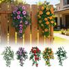 0,9 м Искусственная цветочная лоза, Искусственная цветочная лоза, Пластиковый цветок, Маскировка трубы, Украшение балкона