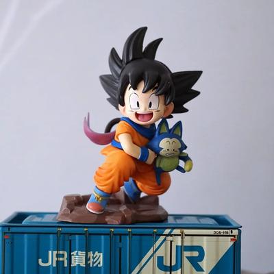 Горячая фигурка Son Goku из Dragon Ball Игрушки Аниме Какаротто Мультяшная фигурка Модель Украшения Коллекционные Куклы Подарки Z Круглая Сенсорная Сжимаемая Прыгучая