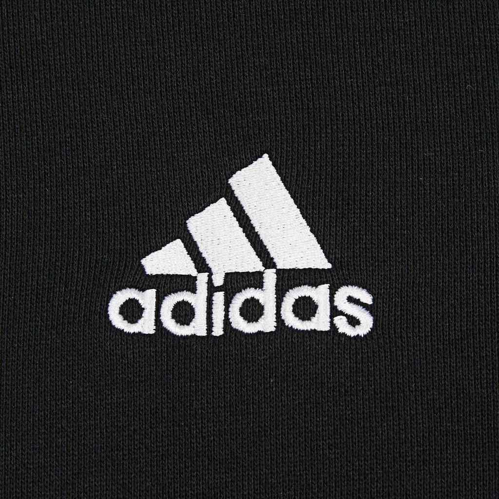 adidas Свитшот Essentials French Terry 3-Stripes, черный, для мужчин, уличная одежда IC9317