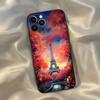 Франция Париж Эйфелева башня Чехол для телефона для Iphone 16 15 14 13 12 11 Pro Max Xr X Xs Mini 8 Plus SE 2022 Черный Мягкий Силиконовый Чехол