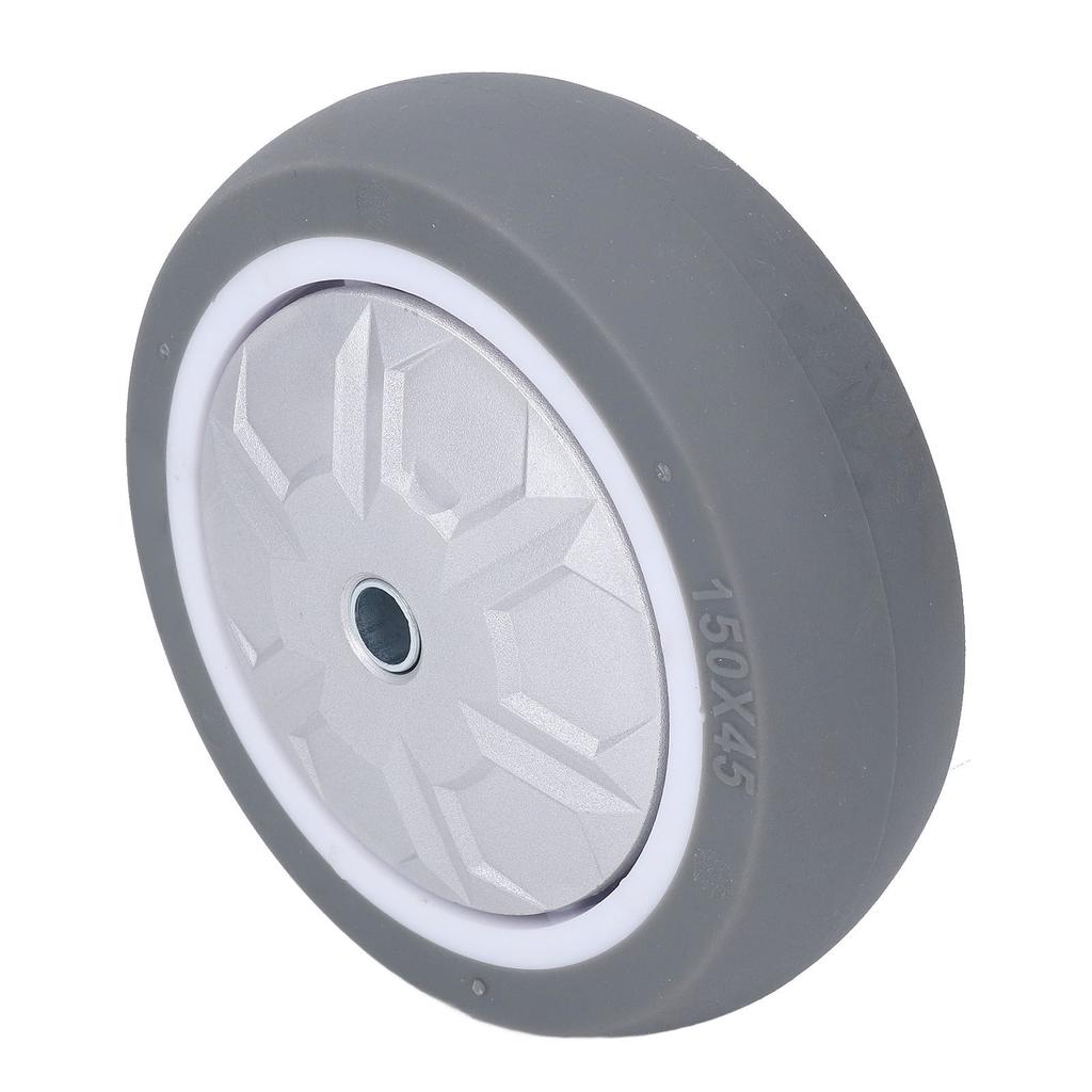 6-дюймовое твердое колесо из износостойкой резины TPR для тележки, хозяйственной тележки, ручной тележки
