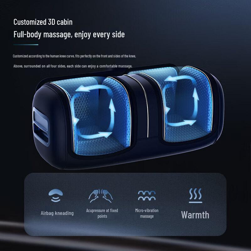 Philips Массажер для коленей и ног PPM7101L с тепловой терапией, штекер CN (адаптер в комплекте)