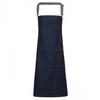 Premier District Waxed Look Denim Bib Apron