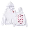 Women's Fashion Printed Long Sleeve Loose Sweatshirt Top Fall Hoodie Sweatshirt