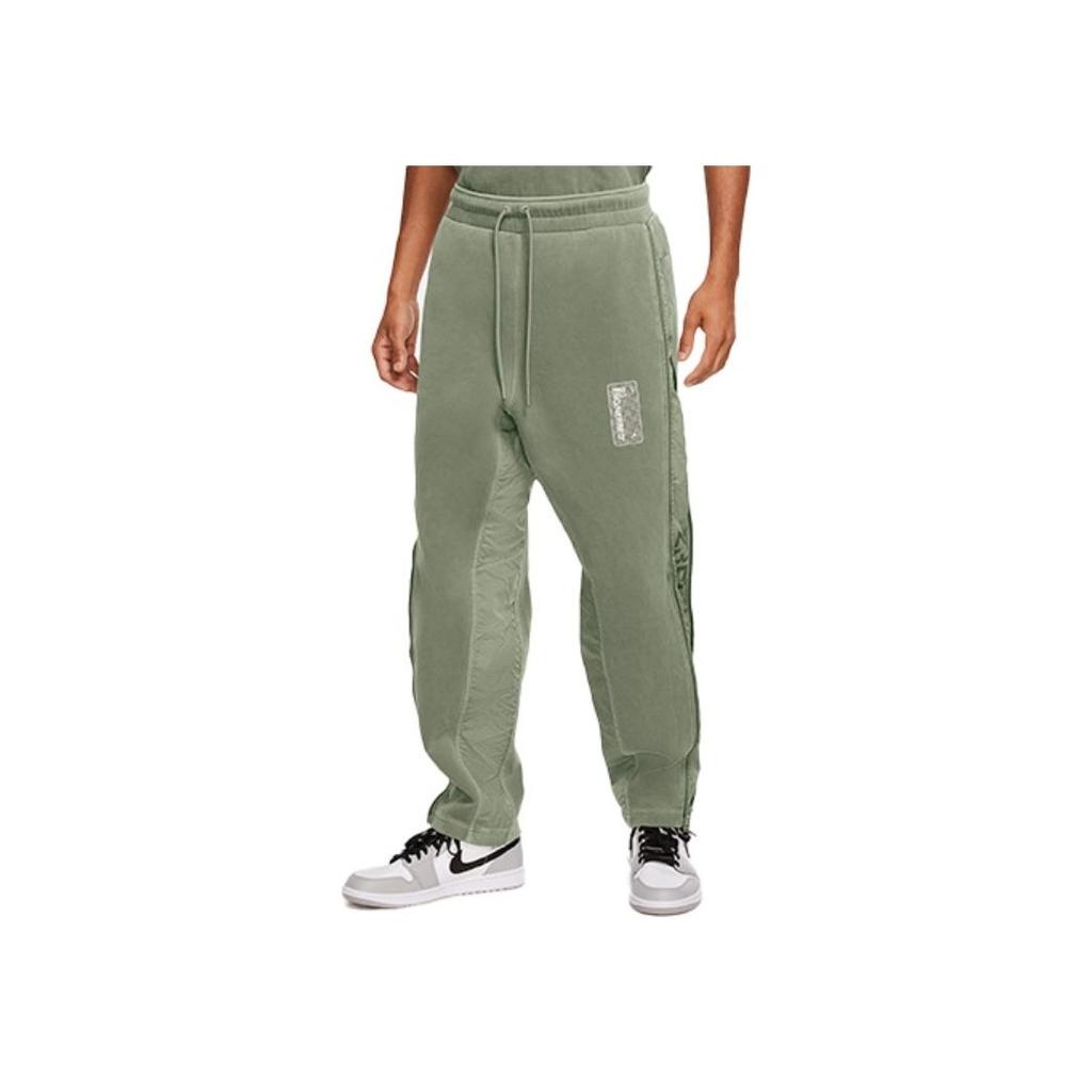 Jordan 23 Engineered Patchwork Zip Pants Men Bottoms Sage-Green CT2919-313