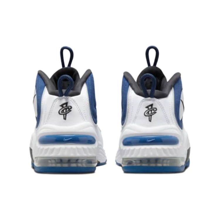 Nike Кроссовки унисекс Air Penny 2 QS Atlantic Blue 2023 Белый Черный Металлик-Серебристый FN4438-400